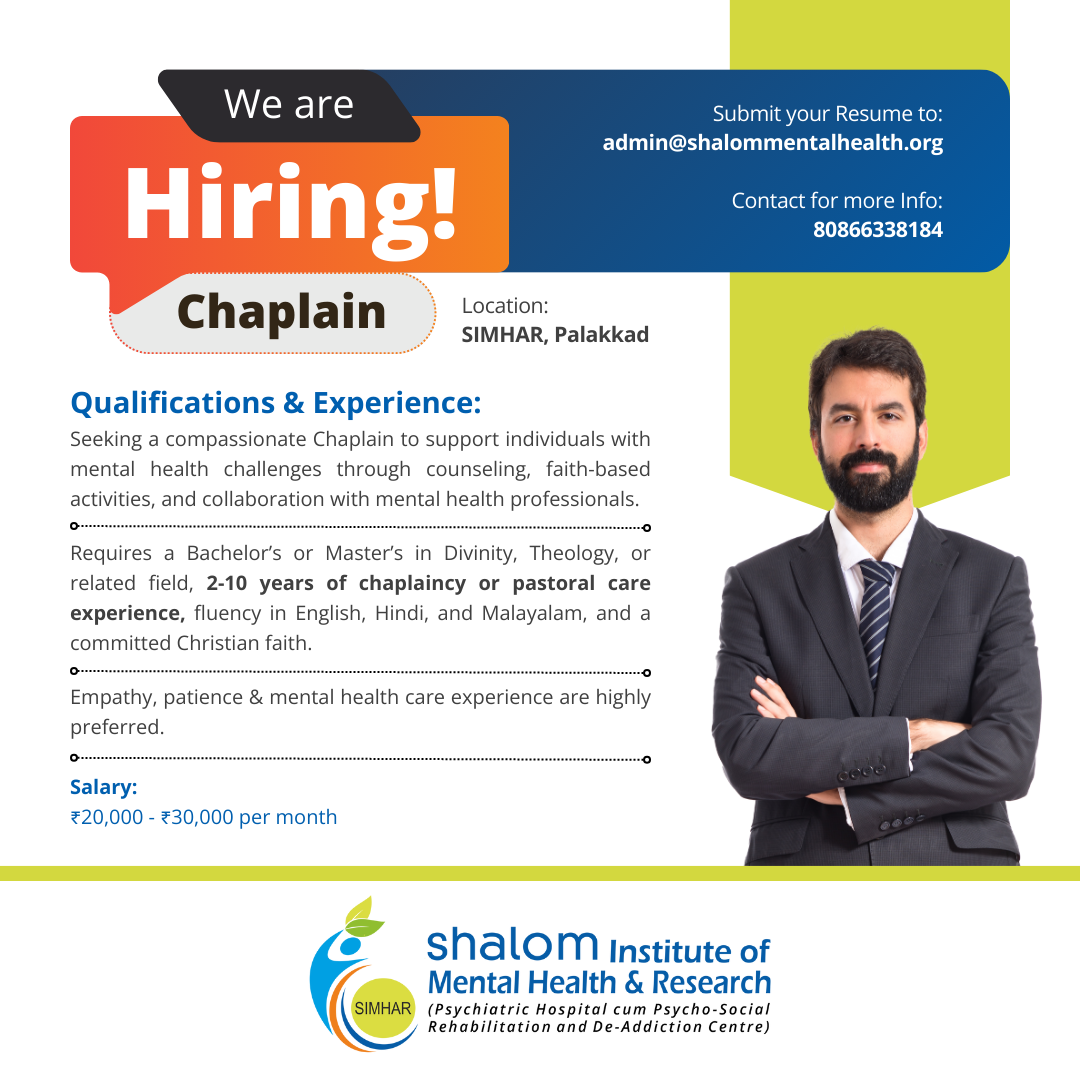 Vacancy for the Position of Chaplain